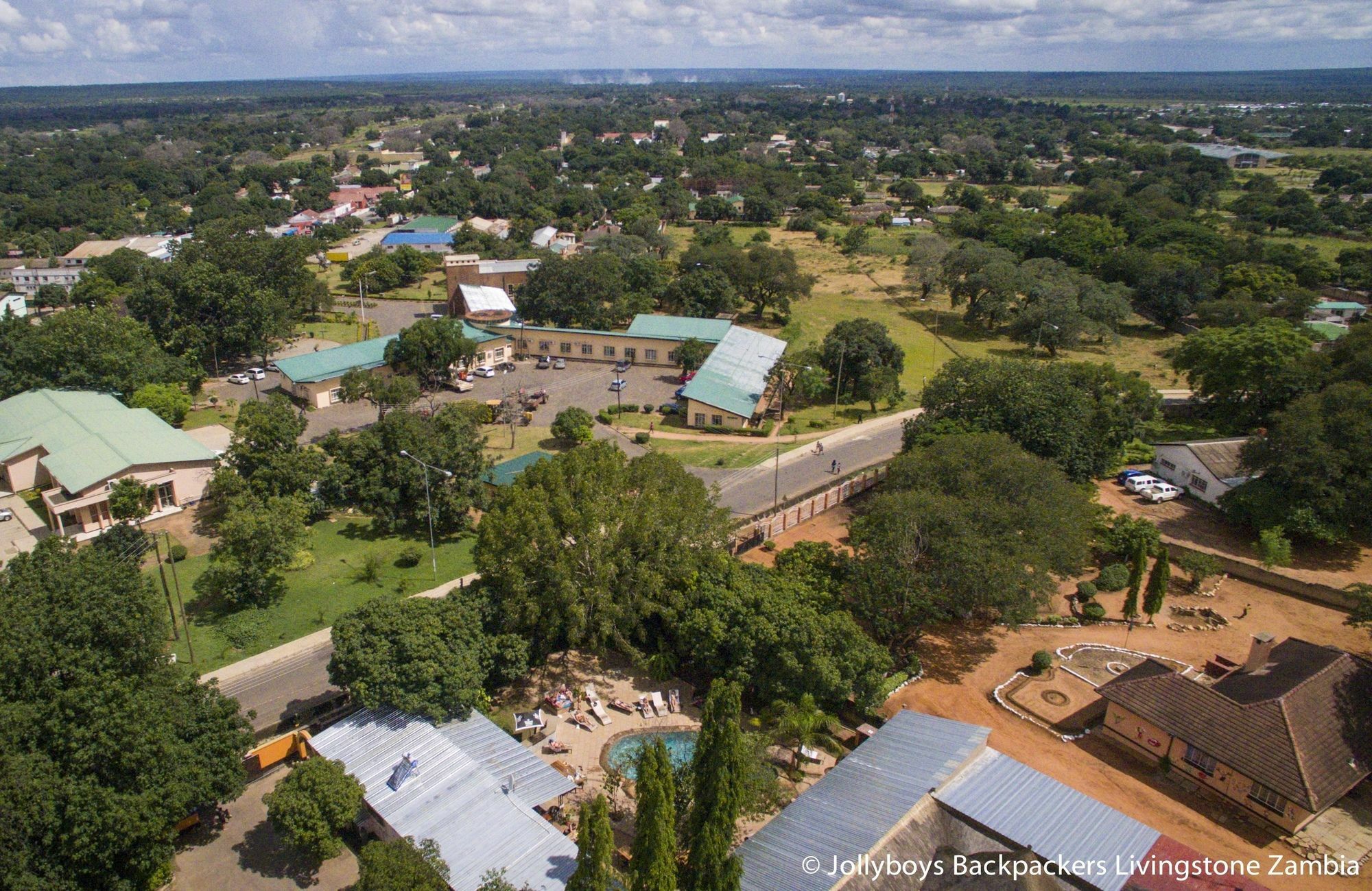 Jollyboys Backpackers Hostel Livingstone Buitenkant foto